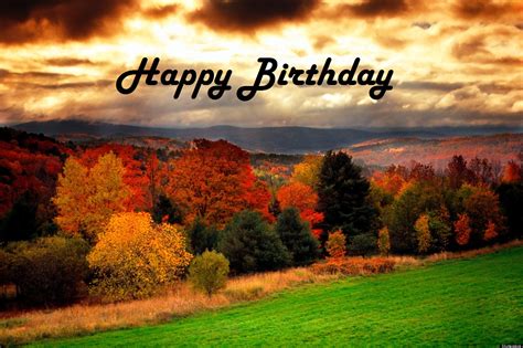 happy birthday fall colors|happy birthday fall images.